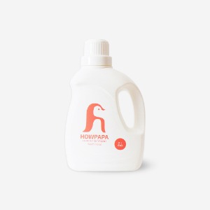 하우파파 아기 세탁세제 대용량 피치 플로럴향 2L