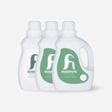 하우파파 아기 세탁세제 2L 1개입 &amp; 섬유유연제 2L 2개입 (시그니처향, 피치 플로럴향)